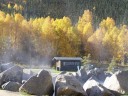 autumn rock lake goldpanning bldg